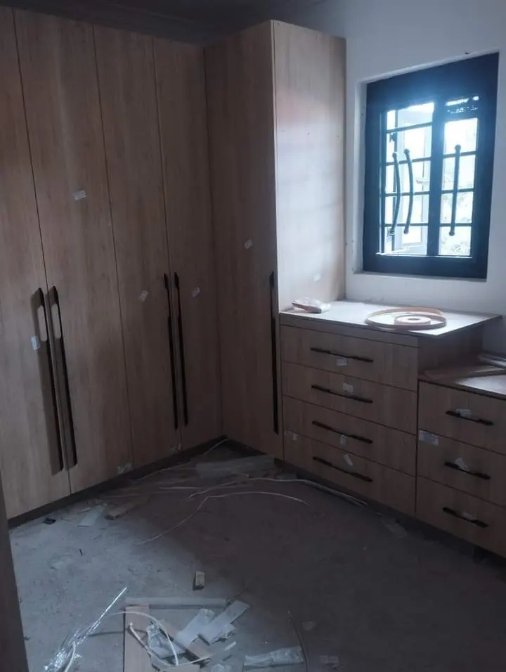 Bedroom wardrobe and dresser