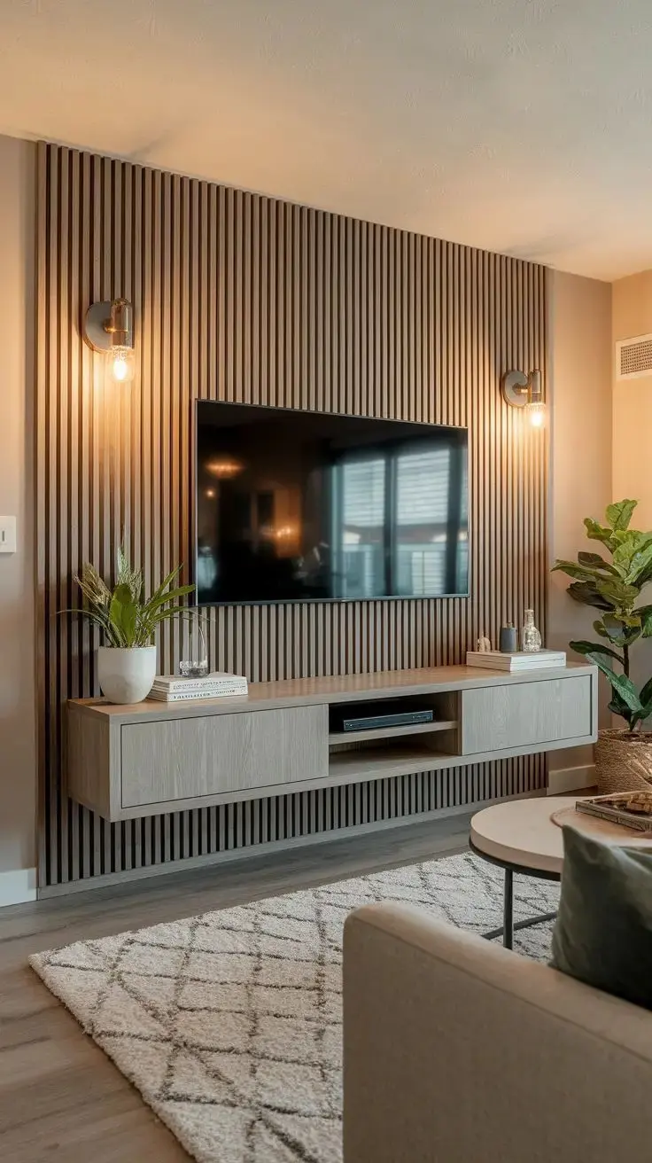 Contemporary living-room finish